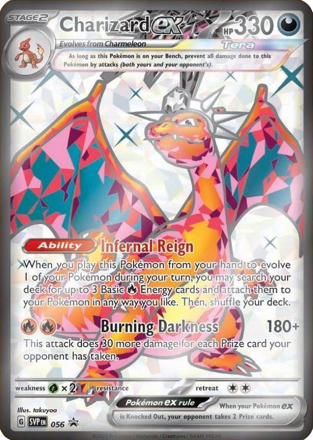 Charizard ex - 056 - SV: Scarlet & Violet Promo Cards (SVP) Critical Hits TCG Charizard ex - 056 - SV: Scarlet & Violet Promo Cards (SVP) Critical Hits TCG