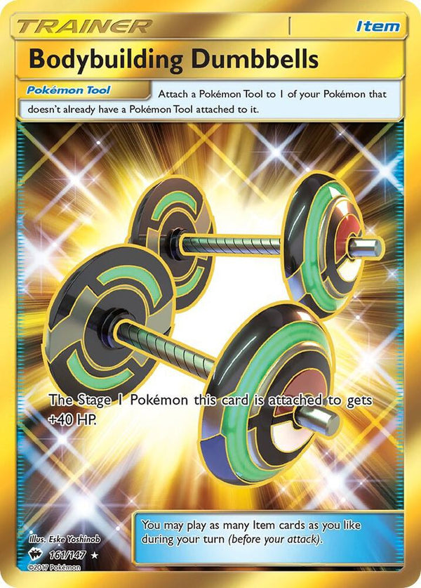 Bodybuilding Dumbbells 161/147 – Critical Hits TCG